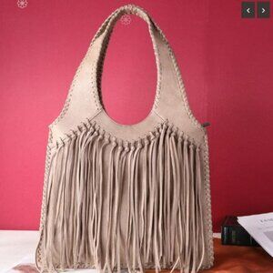 Trinity Ranch Hand-Tie fringe Concealed Carry Hobo Shoulder Bag-Western Bag